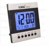 Relógio Digital de mesa Despertador Temperatura Calendário Le-8113
