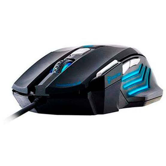 Mouse Gamer Para Jogos 3000dpi 7 Cores Leds Soldado Infokit