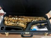 Saxofone Alto Mib Jupiter Laqueado Semi-novo Modelo JAS-769