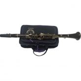 Clarinete Eagle Marrom Regulada Estojo Original Sib 17 chaves