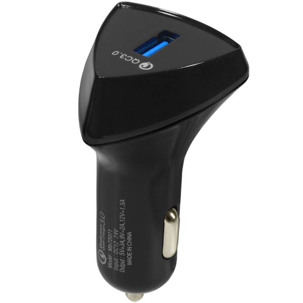 Carregador veicular turbo MB Tech 5V 3A USB 3.0 Carga Rápida
