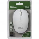 Mouse Wireless MB Tech 1600DPI  Branca 3 Botões MB54156