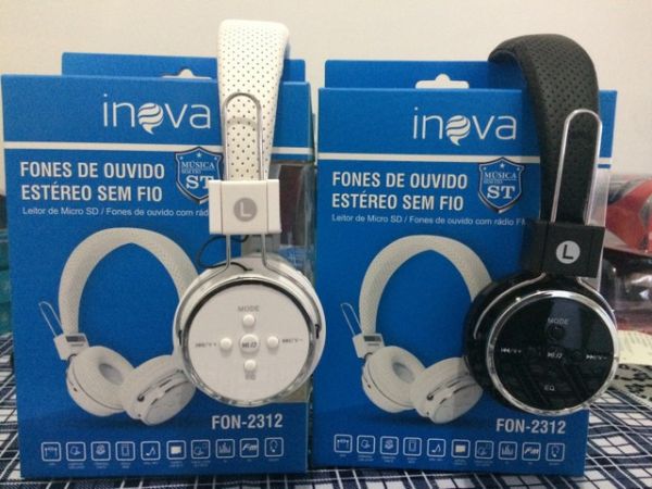 Fone De Ouvido Bluetooth Sem Fio iNova Fon-2312