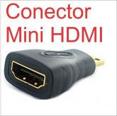 Adaptador Mini Hdmi Femea X Hdmi Macho Conversor Hdmi 1080p